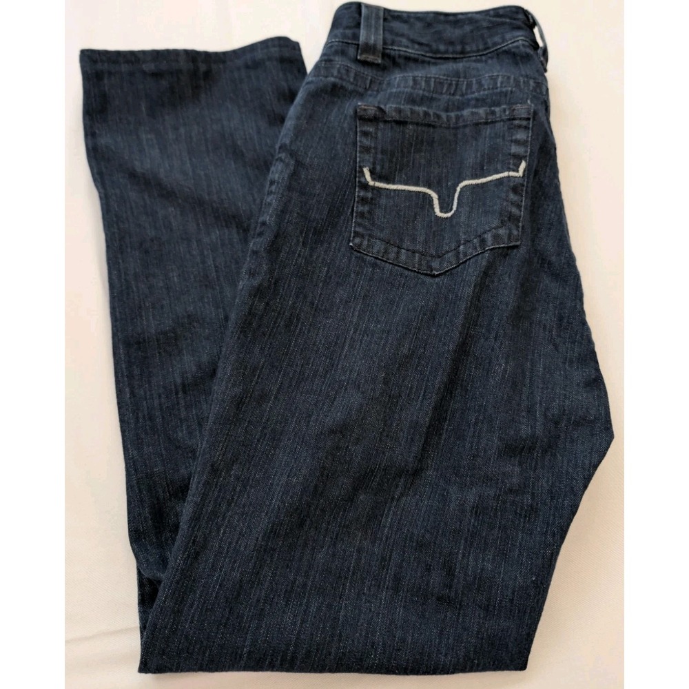 Kimes Ranch Betty Jeans Womens 16/31 Dark Wash Straight Bootcut Western Denim